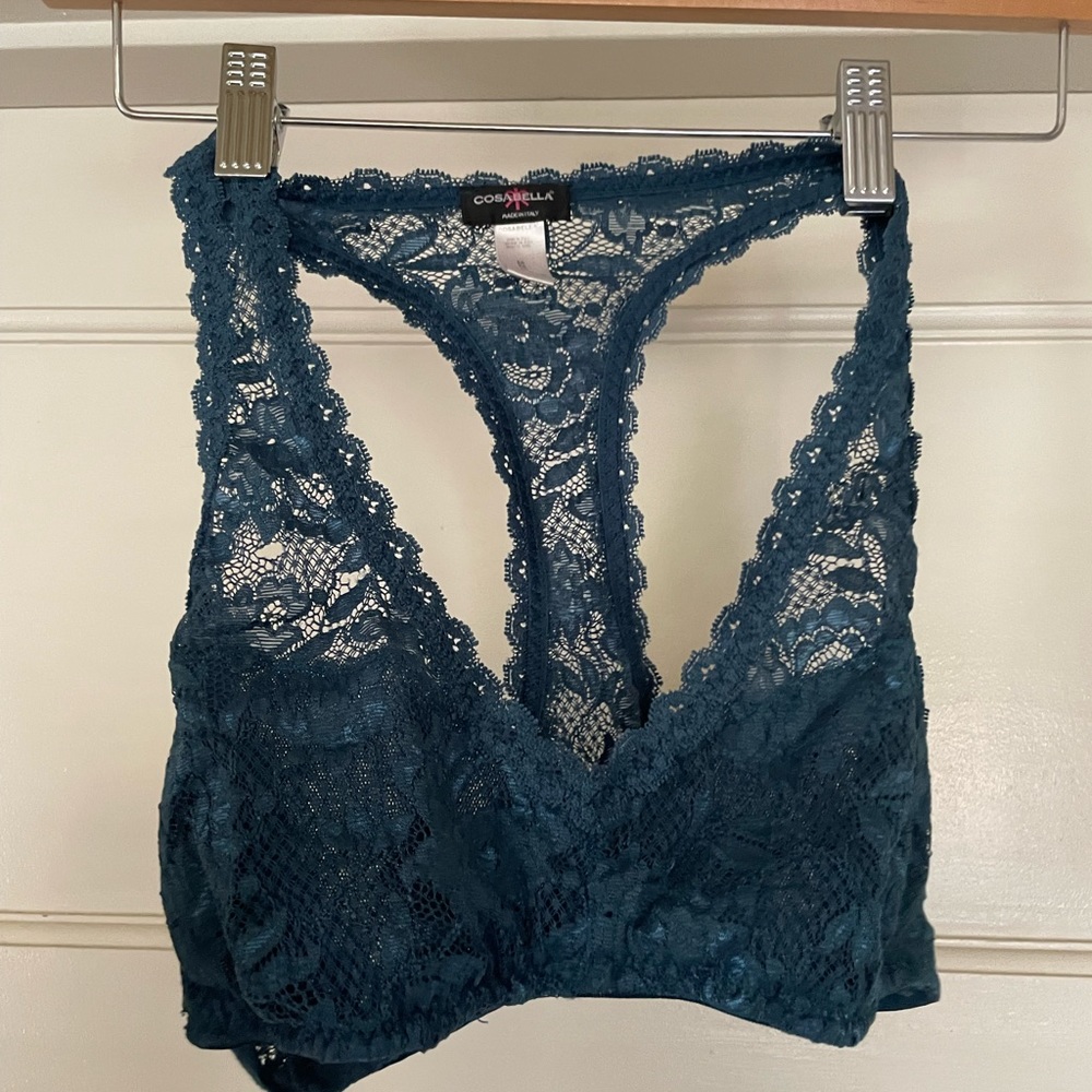 cosabella lace bralette size m